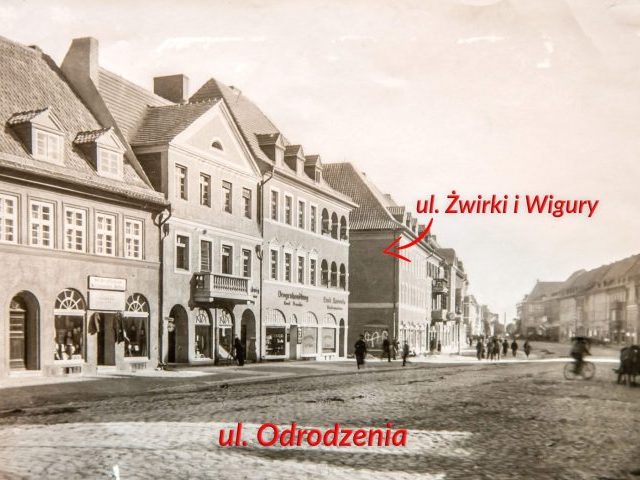 SZCZYTNO W STAREJ FOTOGRAFII